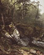 Asher Brown Durand Study from Nature rocks and trees in the Catskills Germany oil painting artist